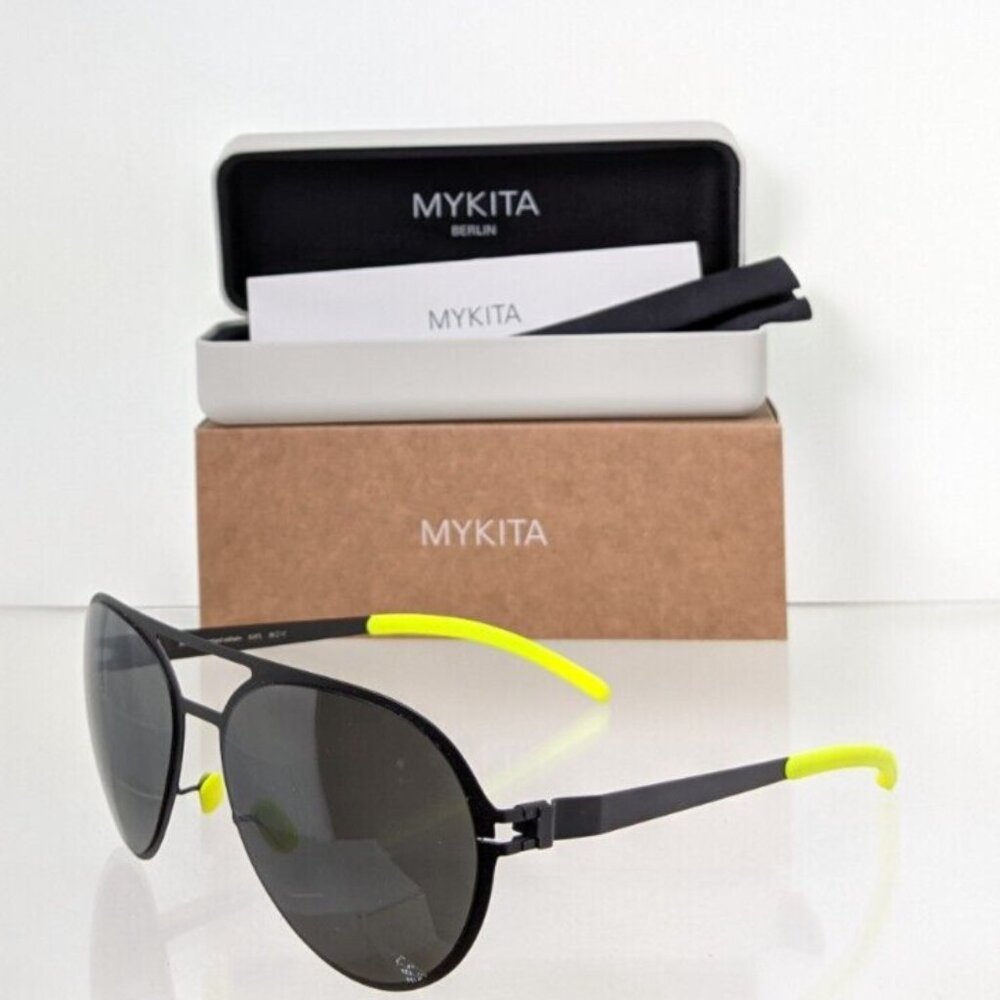 MYKITA GUSTL Col. F25 56mm Matte Black Frame